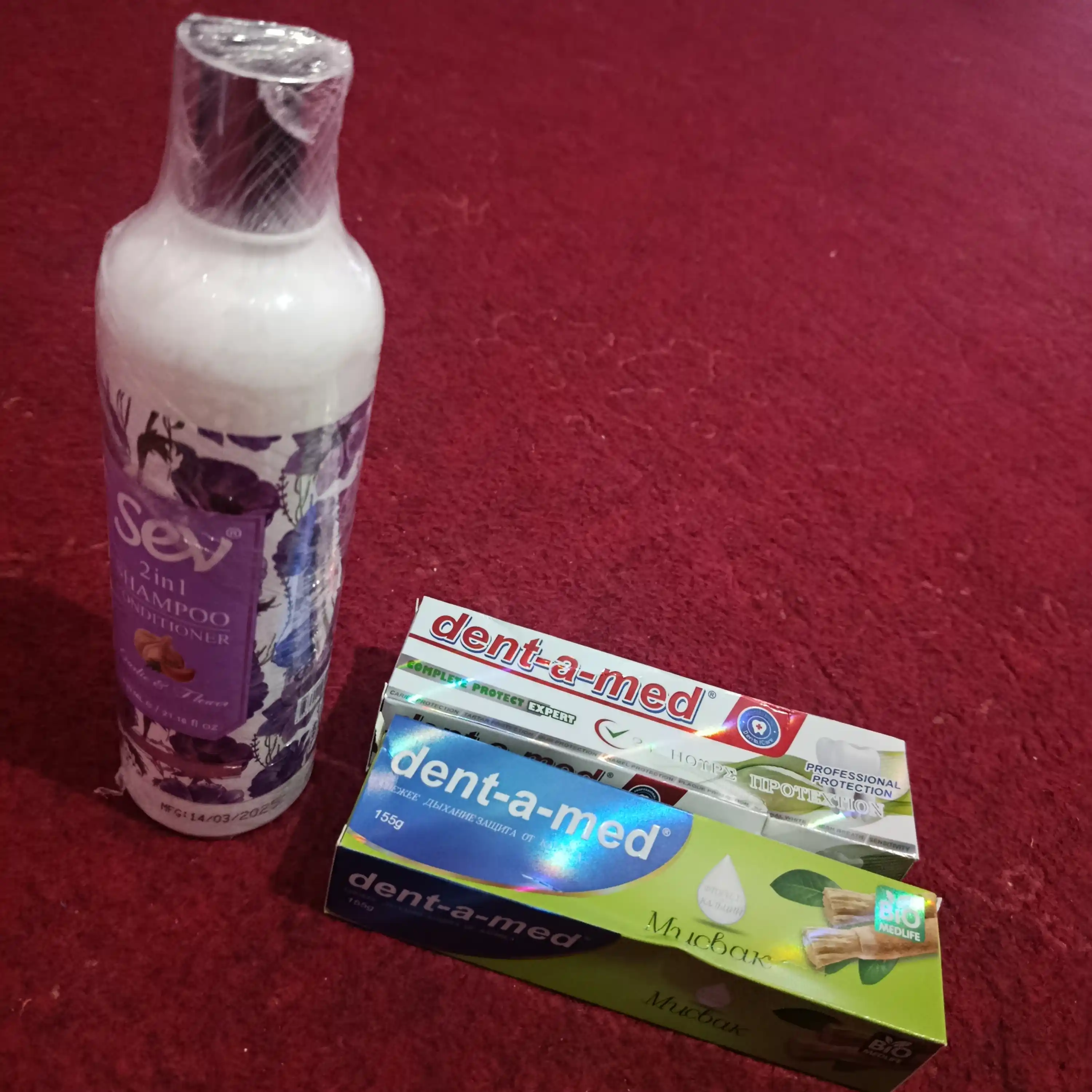 SEV — tabiiy tarkibli shampun, 600 ml