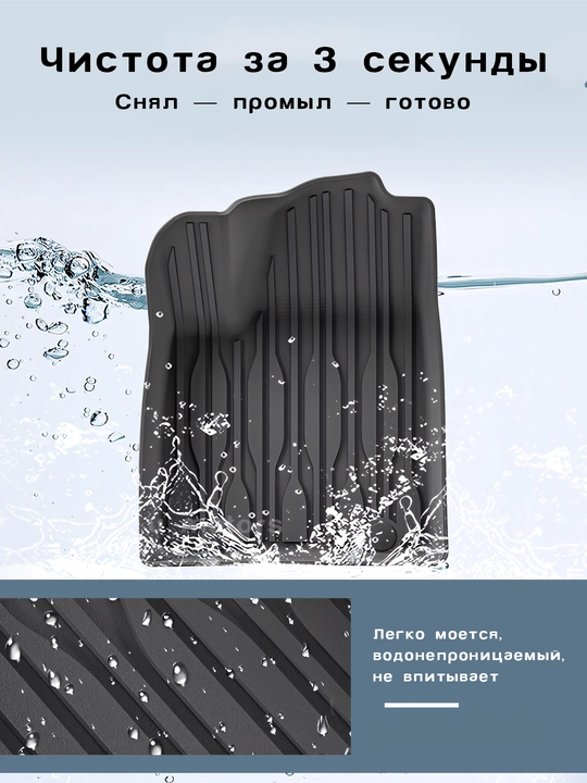 Полик в салон для автомобиля BYD Yuan Up/Song Pro DM-i/Chazor/Han L/Smart из ТПЭ