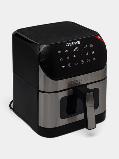 Deime aerogrill, 6, 7, 8, 10 l, yog‘siz qovurish, 1800 Vt quvvatli, ko‘p funksiyali