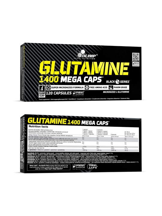 Olimp Glutamin, 250 г, 120 капсул, 300 капсул