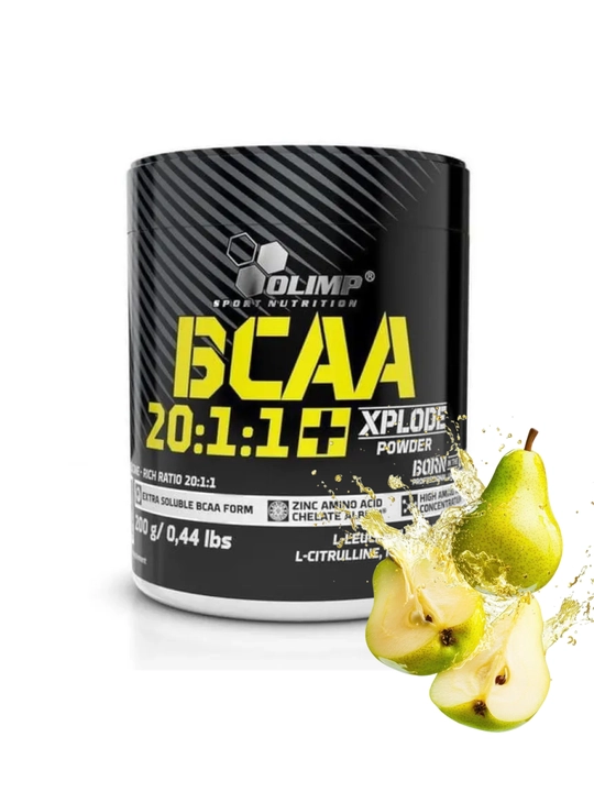 Olimp BCAA 20:1:1, 200 g, muskullar tiklanishi uchun BSA