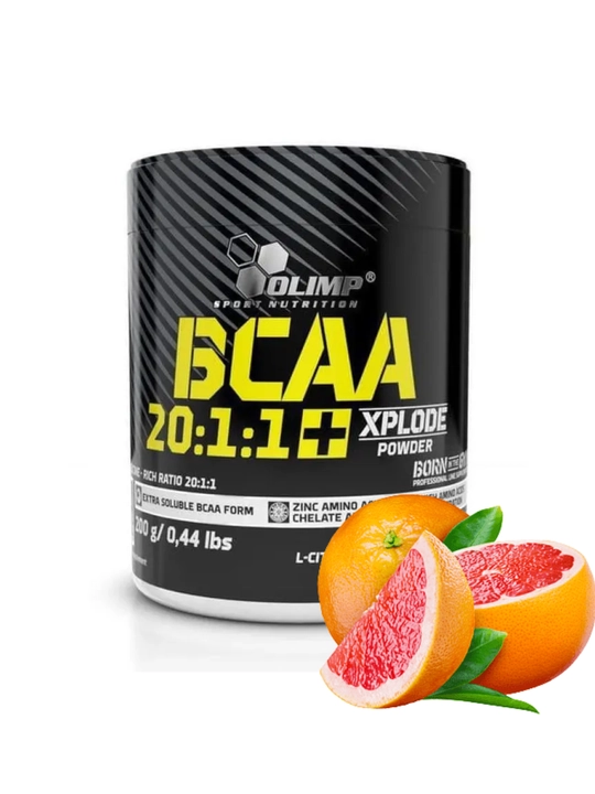 Olimp BCAA 20:1:1, 200 g, muskullar tiklanishi uchun BSA - 