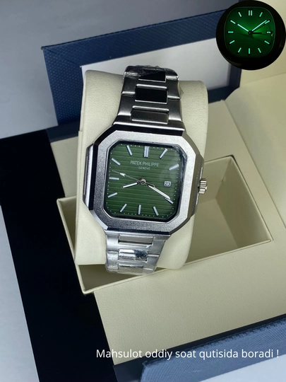 Мужские наручные часы Patek Philippe — DUCHE-PATEK01-БЕЖЕВ