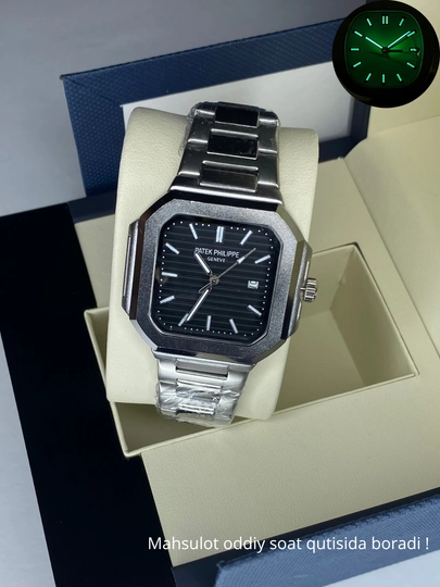 Мужские наручные часы Patek Philippe — DUCHE-PATEK01-БИРЮЗ