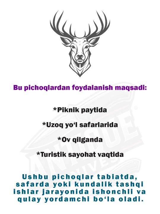 Turistik mini pichoq, spinner, yig'ma pichoq, ov uchun