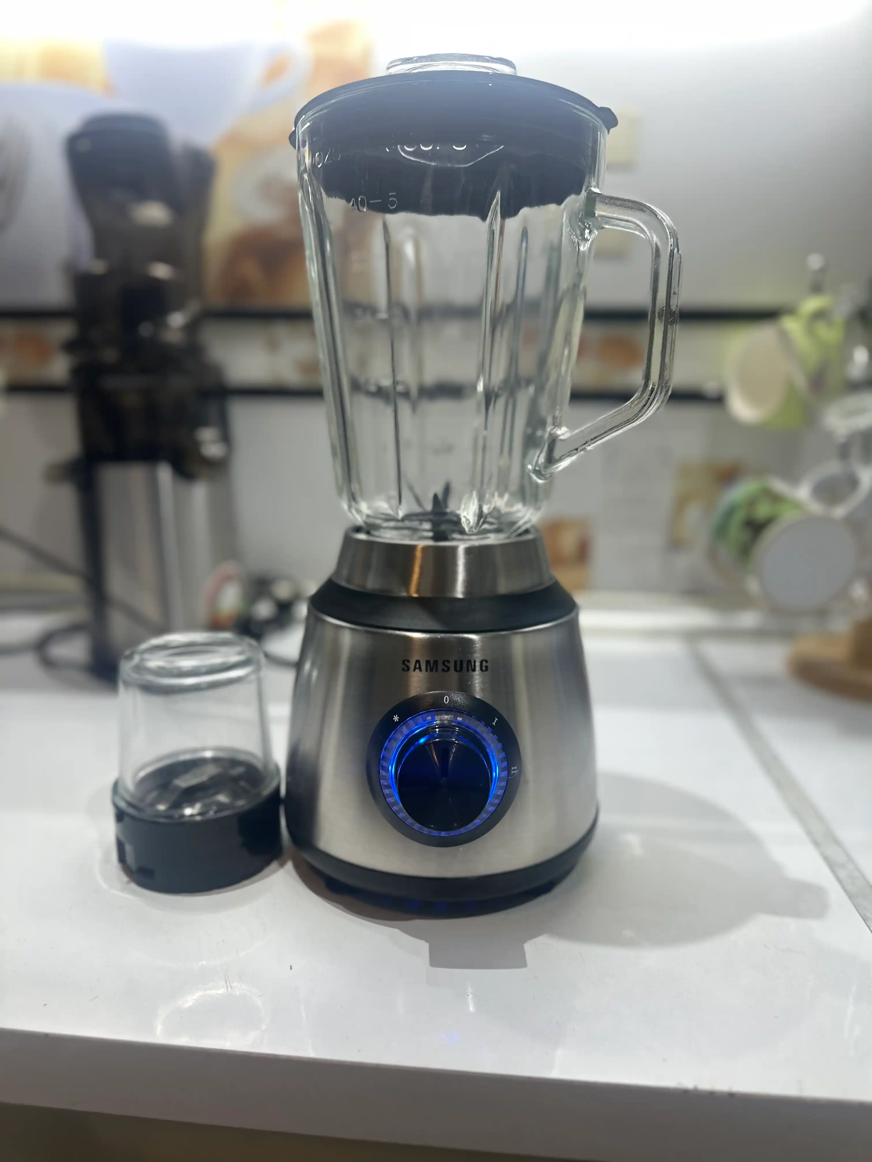 Blender maydalagich Samsung SN-988, 2 tasi 1 da, blendr