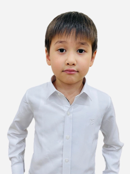 6 yoshdan 15 yoshgacha bo'lgan Turkiya o'g'il bolalar uchun oq ko'ylak