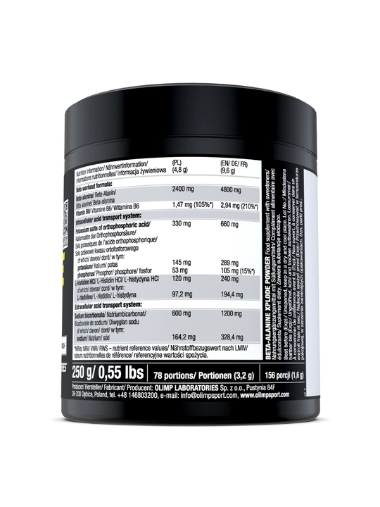 Olimp Beta alanin, 80 Tab, 250 g kukun