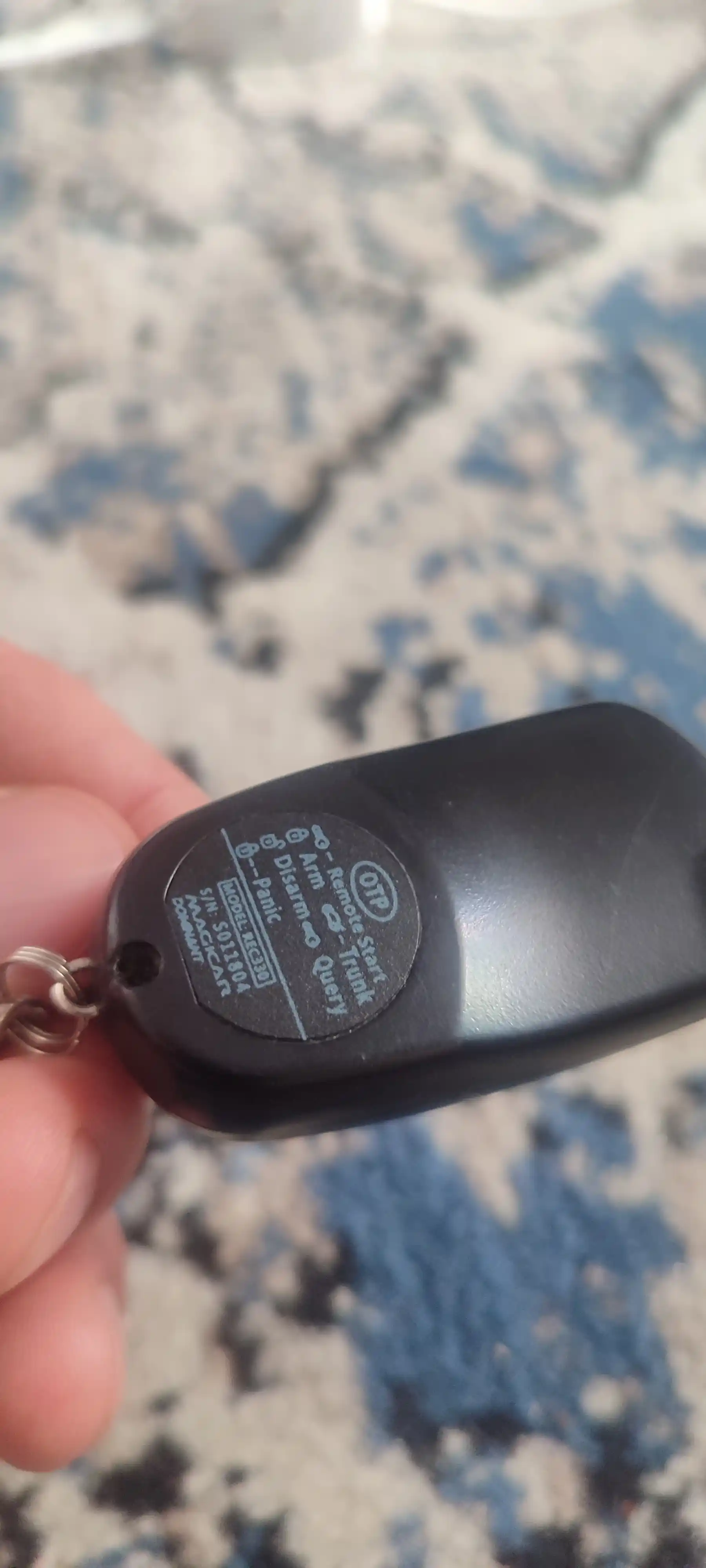Малый пульт для предохранителя автосигнализации 903, 101, 905, 906