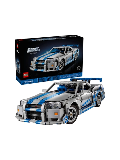 Конструктор LEGO 42210 Nissan Skyline GT-R (R34) Форсаж 2, 1410 деталей — KASPI-42210