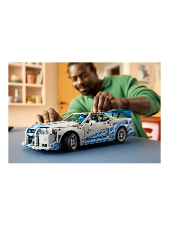 Конструктор LEGO 42210 Nissan Skyline GT-R (R34) Форсаж 2, 1410 деталей