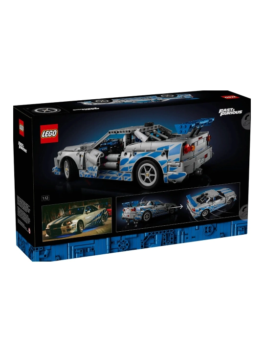 Конструктор LEGO 42210 Nissan Skyline GT-R (R34) Форсаж 2, 1410 деталей