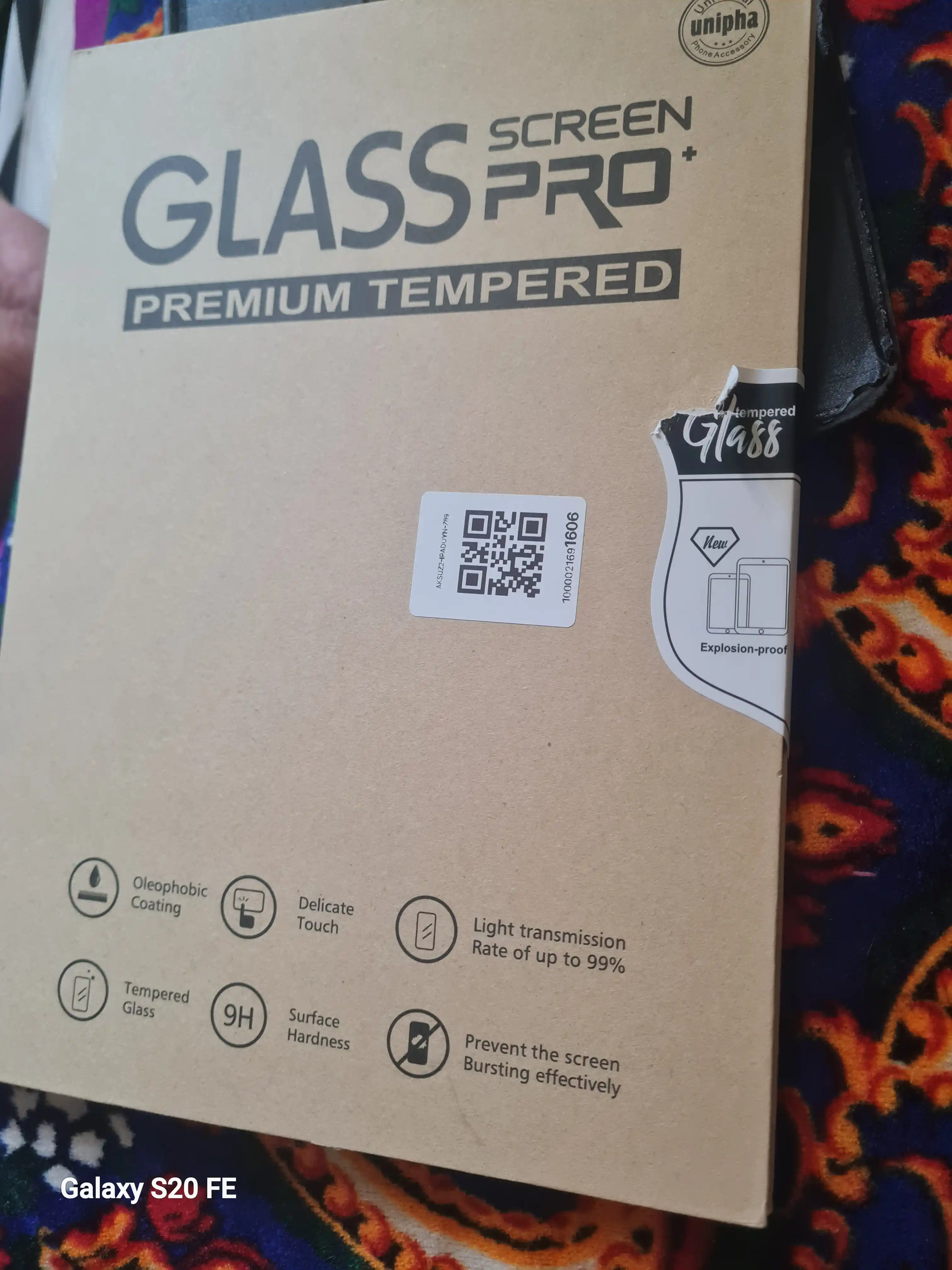 Himoya oyna iPad Pro/Air/Mini, 3/4/5/6/7/8/9/10, M2/M4, 10.2/10.9/11/13 Айпад uchun