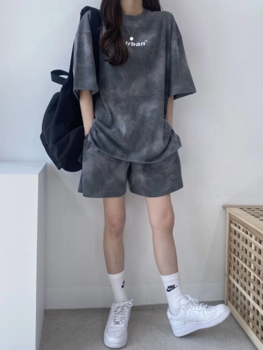 COLLECTION SUM WEAR, футболки и шорты для девочек и женщин, весна/лето/осень