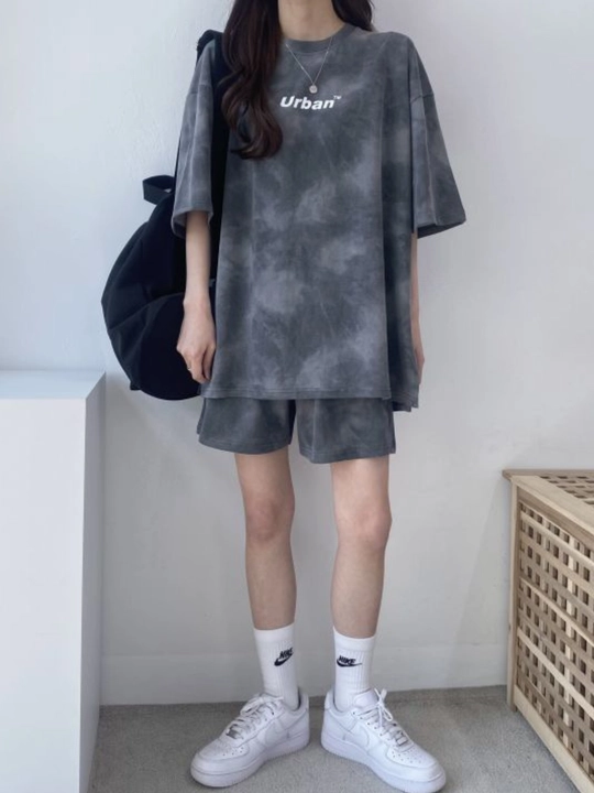 COLLECTION SUM WEAR, футболки и шорты для девочек и женщин, весна/лето/осень