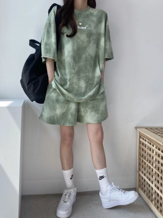 COLLECTION SUM WEAR, футболки и шорты для девочек и женщин, весна/лето/осень
