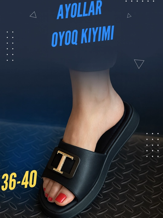 Ayollar yoz sandallari, 2 xil rang 36-40