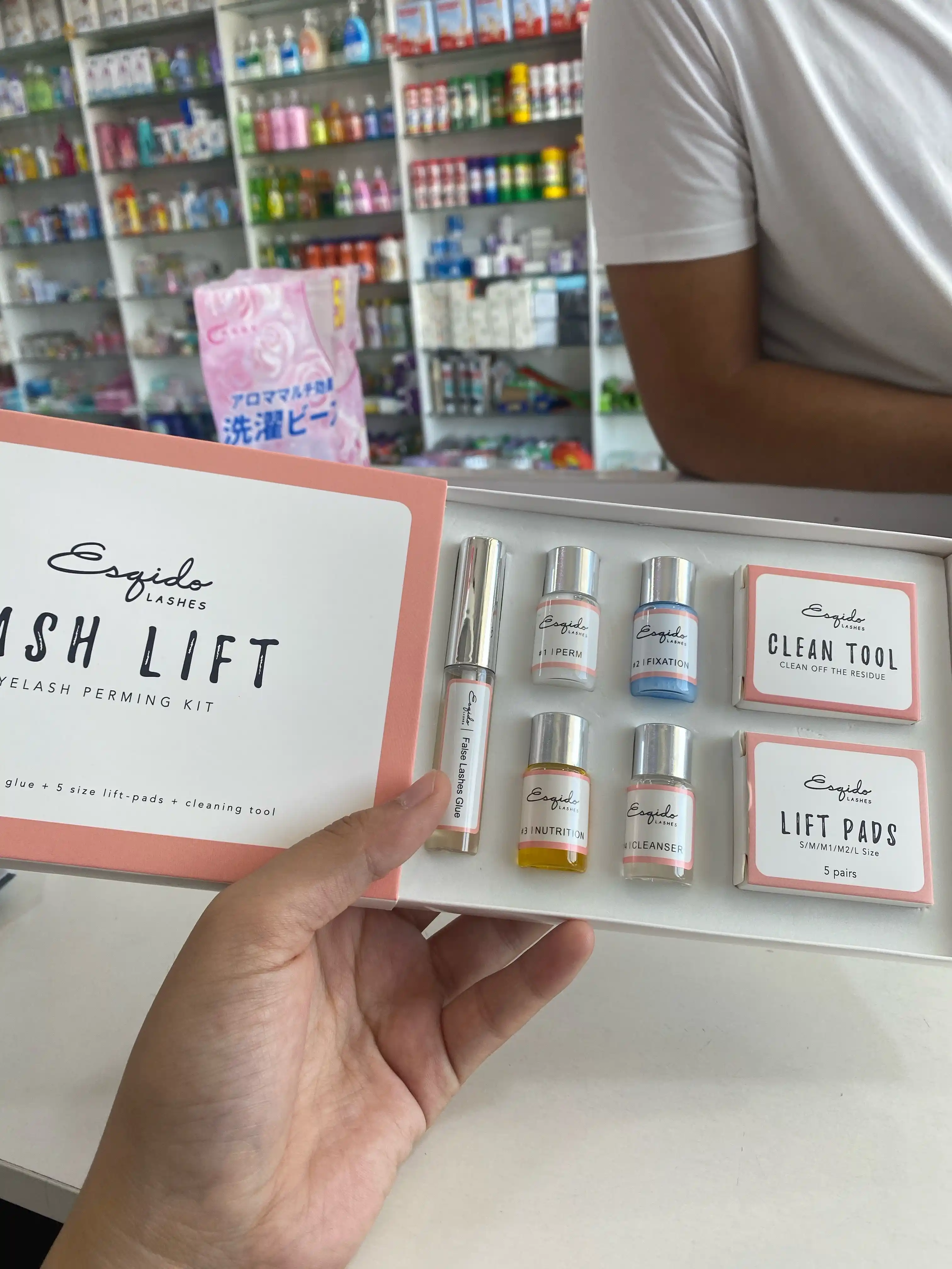 Набор для ламинирования ресниц и бровей, Esqido Lash Lift
