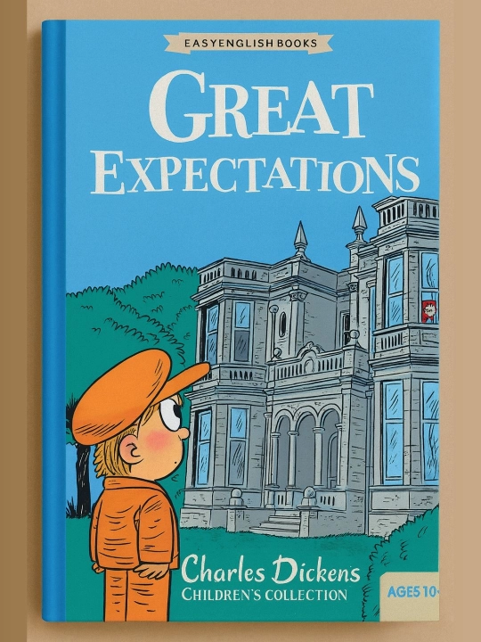 Children's book A Christmas Carol, Oliver Twist, David Copperfield, Great Expectations - 