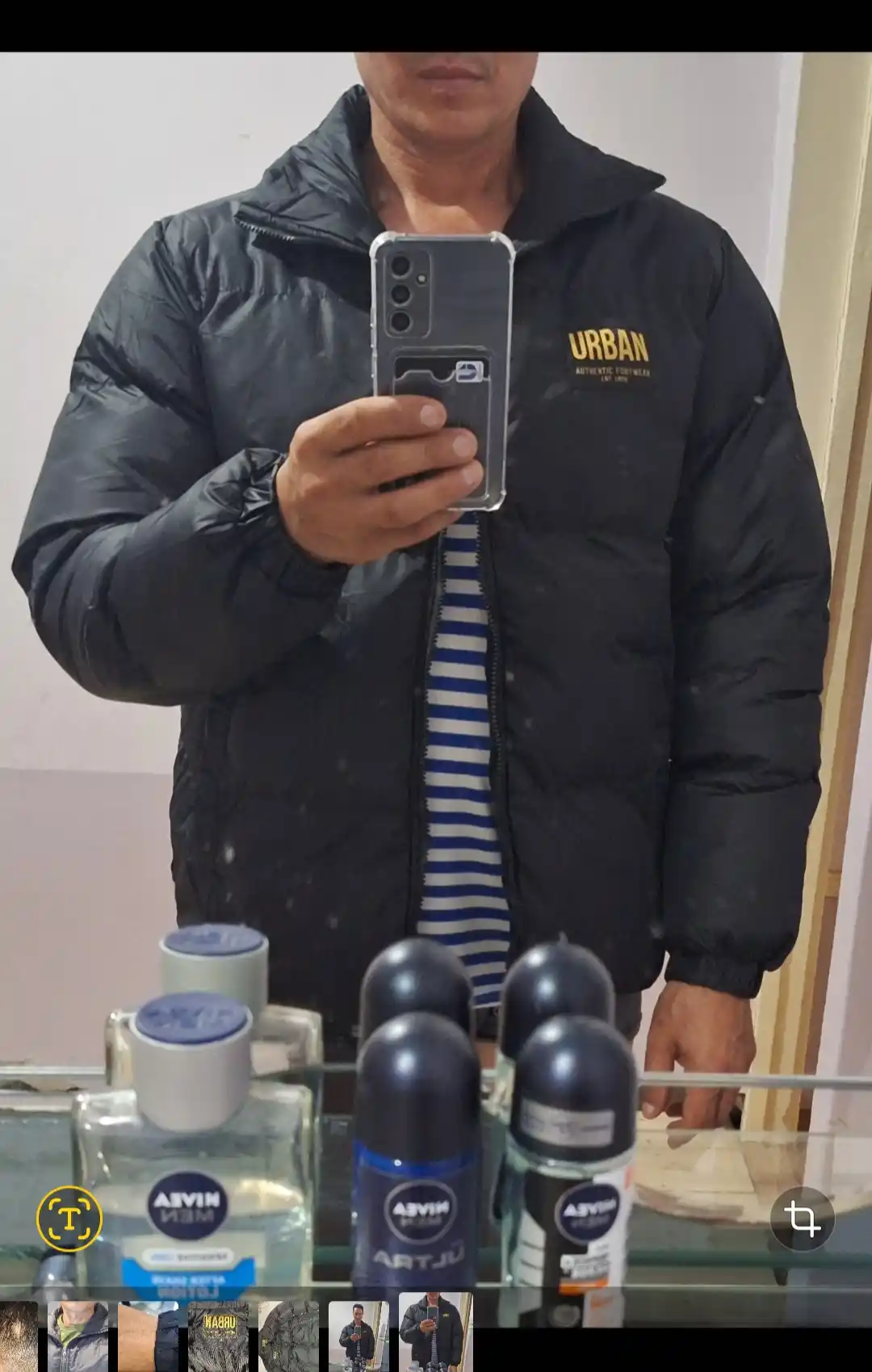 Qishki kurtka Urban Authentic, kapyushonsiz