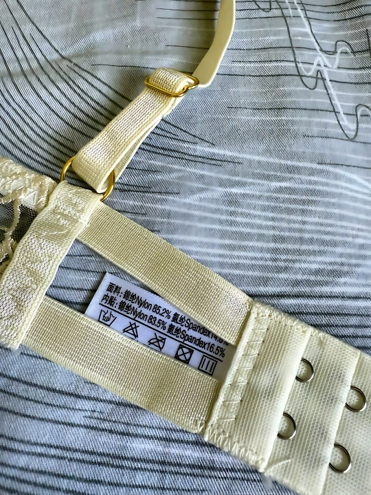 Ayollar uchun shaffof ichki kiyim to‘plami, o‘lchamlari: M, L, XL