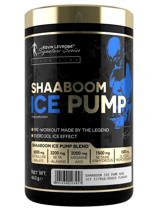 Kevin Levrone Shaaboom Ice Pump mashg‘ulot oldi majmuasi, 463 g