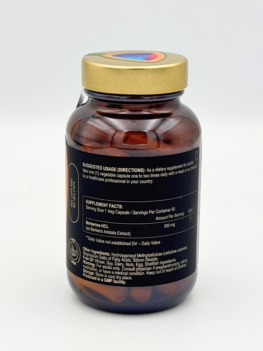 FuelUP BERBERINE HCL 500mg 60 veg caps Берберин
