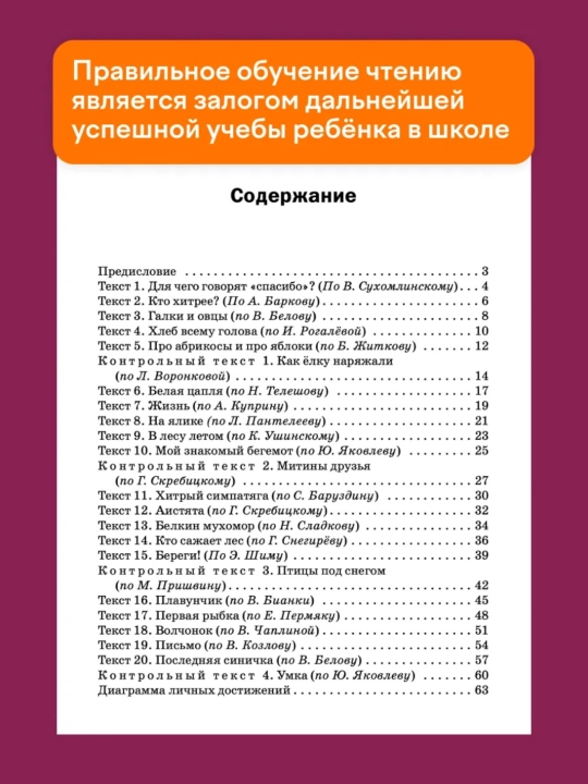 Trenajer po chteniyu 1-2-3-4 klass