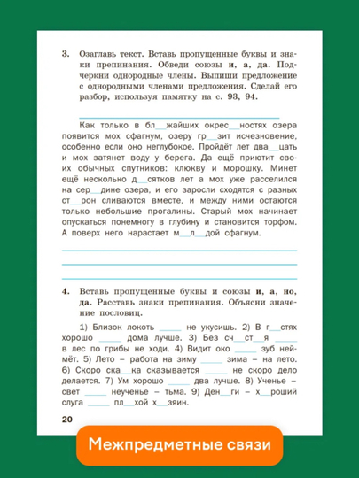 Тренажер по русскому языку, 1-2-3-4 класс