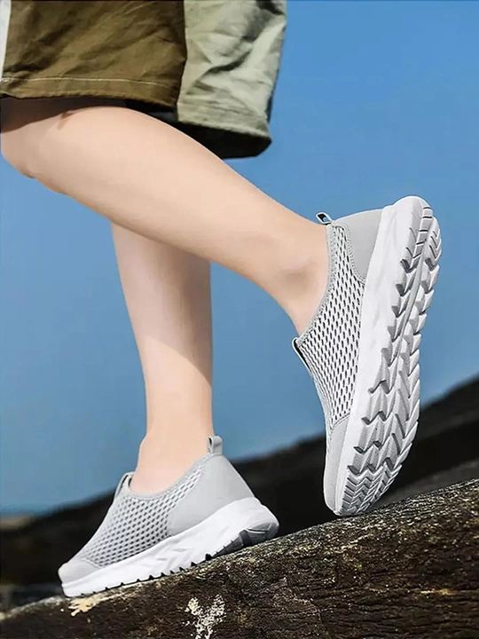 Мужские кроссовки Sport Fashion, с дышащей сеткой и гибкой подошвой, 40–46 размеры - 
