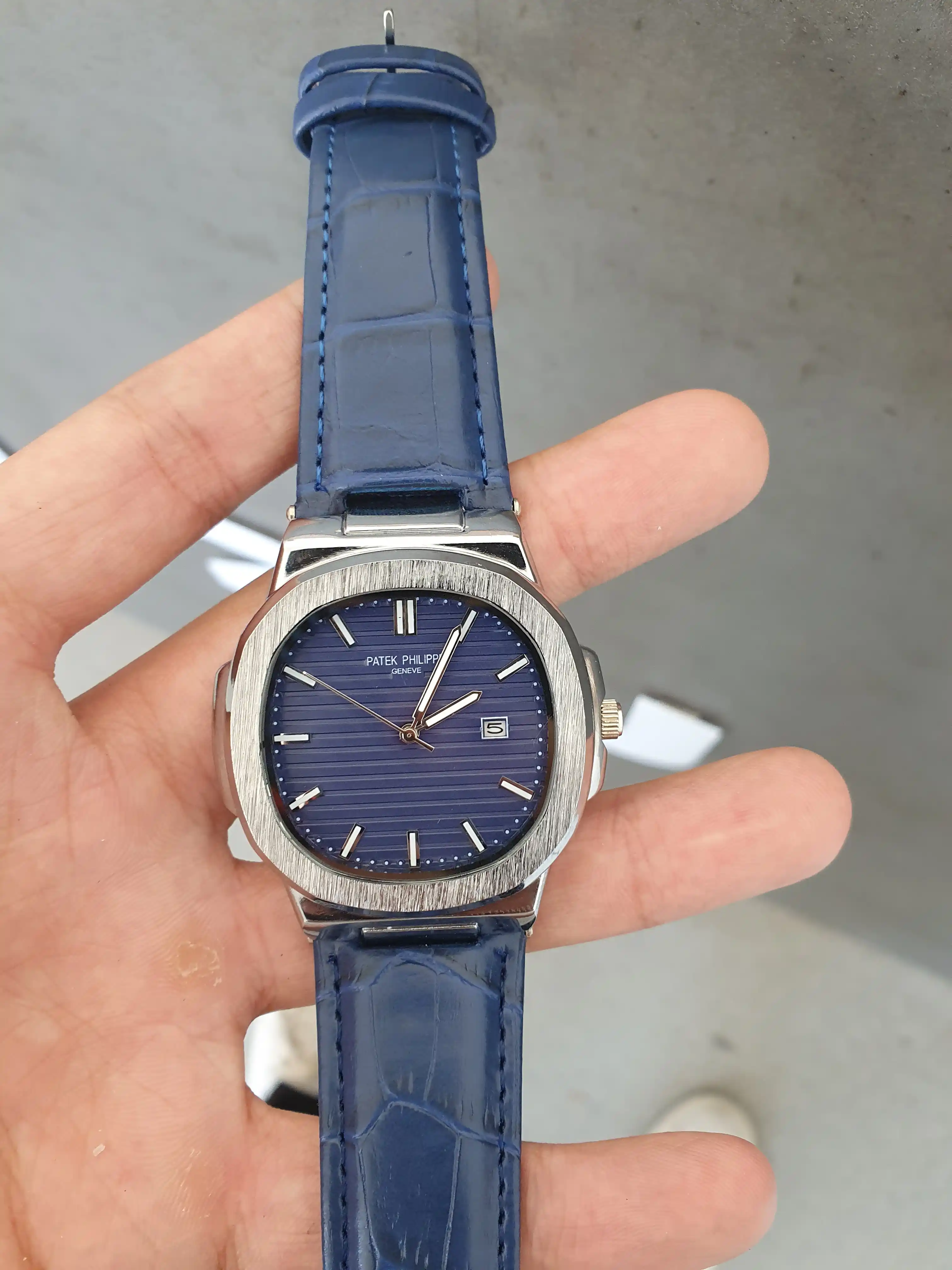 Erkaklar qo'l soati Patek Philippe, sovg'a qutisi bilan