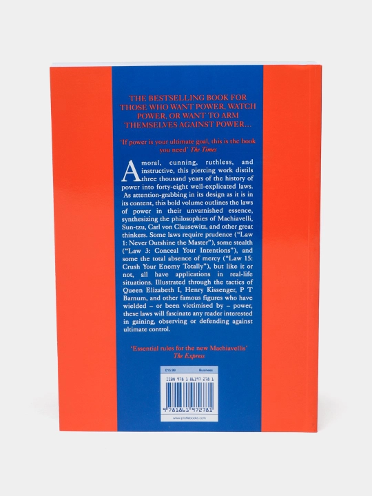 The 48 laws of Power,The art of Seduction, The 33 strategies of War, Mastery Robert Greene