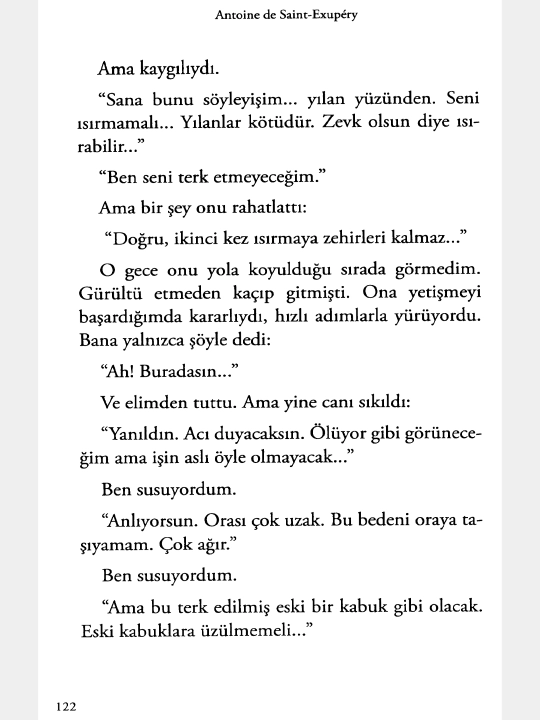 Кучук пренс, Антуан де Сент-Экзюпери