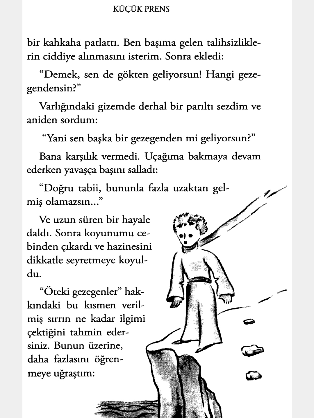 Кучук пренс, Антуан де Сент-Экзюпери