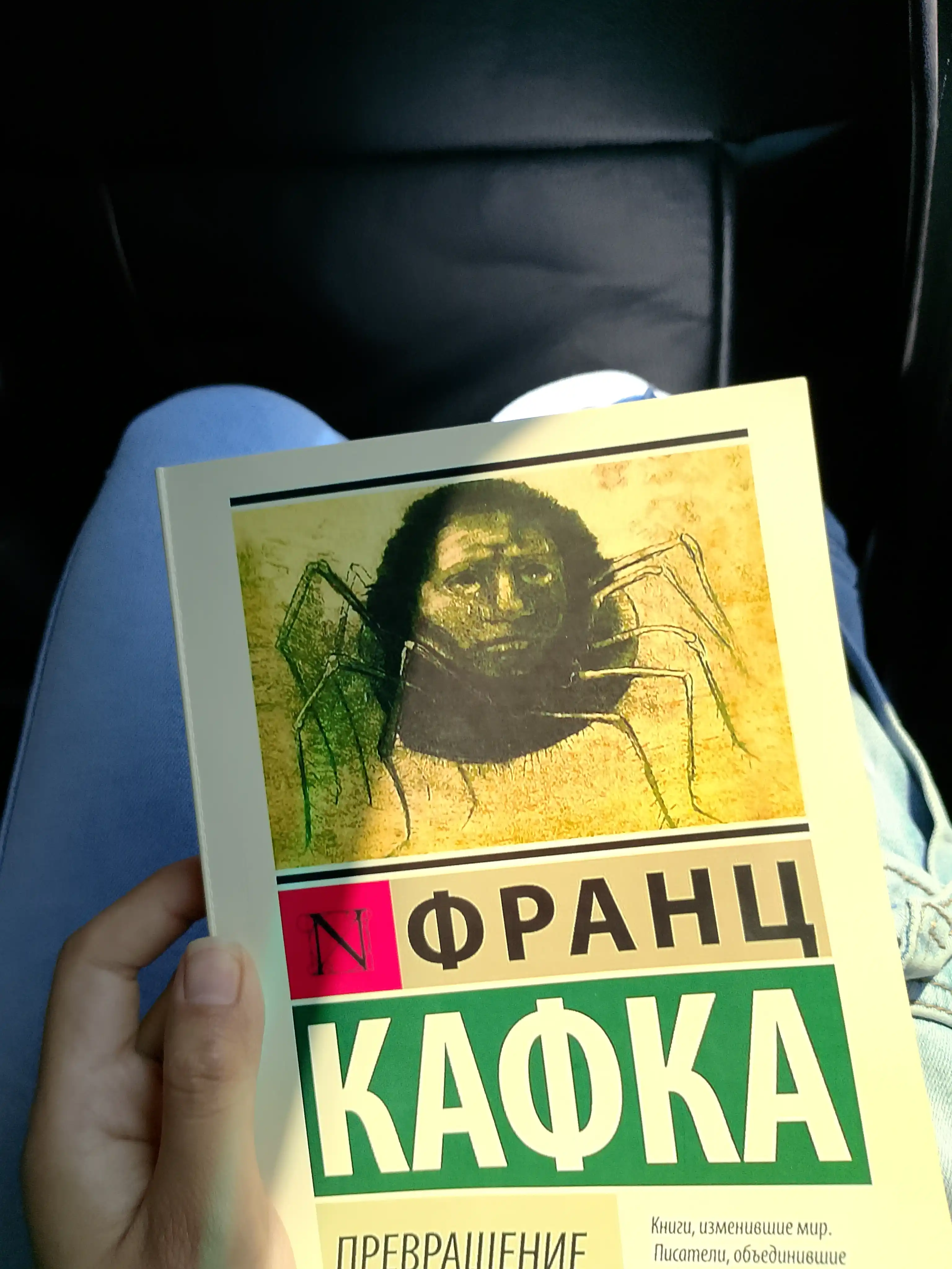 Prevrashcheniye, Frants Kafka