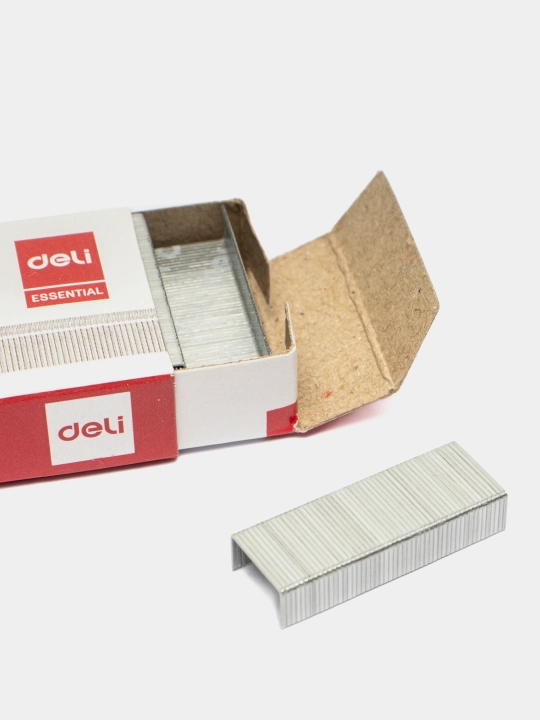 10#, Deli E0010N Stepler uchun skobalar 10#, 5 qutidan