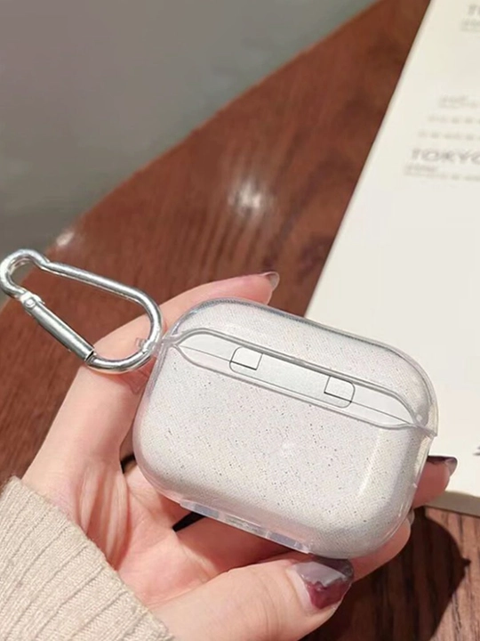AirPods 1, 2 / Pro, 3, 4 simsiz quloqchinlar uchun g'ilof, yurak nashri bilan