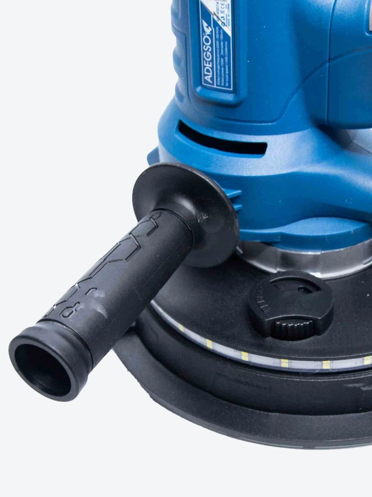 ADEGSO devor va shift silliqlash mashinasi – LED chiroqli, chang yutuvchi, kuchli motor