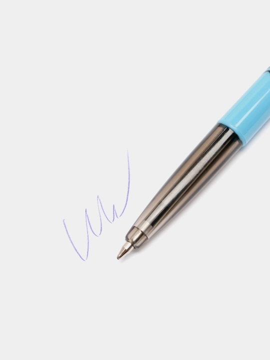 Sharikli ruchka Hatber NEON, ko'k, 0,7 mm, qopqoq va qisqichli, turli ranglar, 3 dona (7CB_50072)