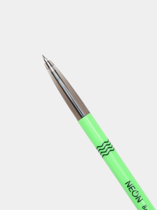 Sharikli ruchka Hatber NEON, ko'k, 0,7 mm, qopqoq va qisqichli, turli ranglar, 3 dona (7CB_50072)