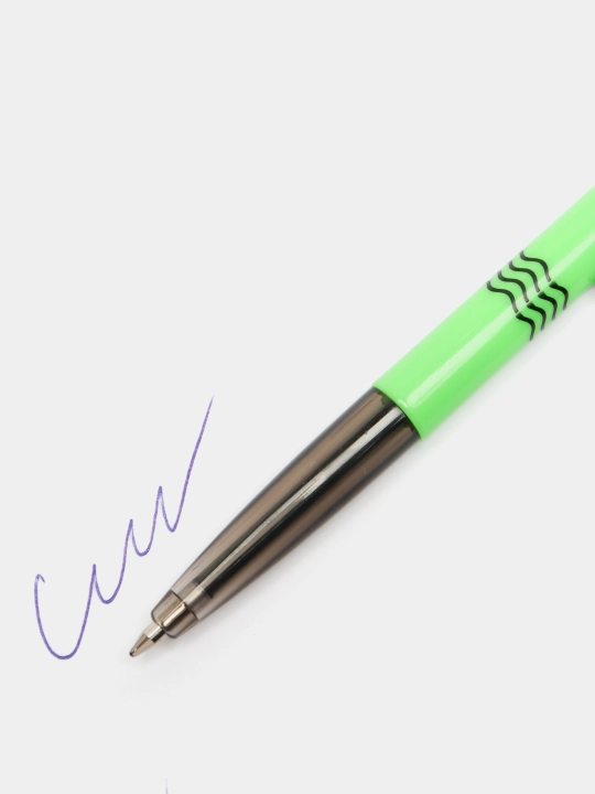Sharikli ruchka Hatber NEON, ko'k, 0,7 mm, qopqoq va qisqichli, turli ranglar, 3 dona (7CB_50072)