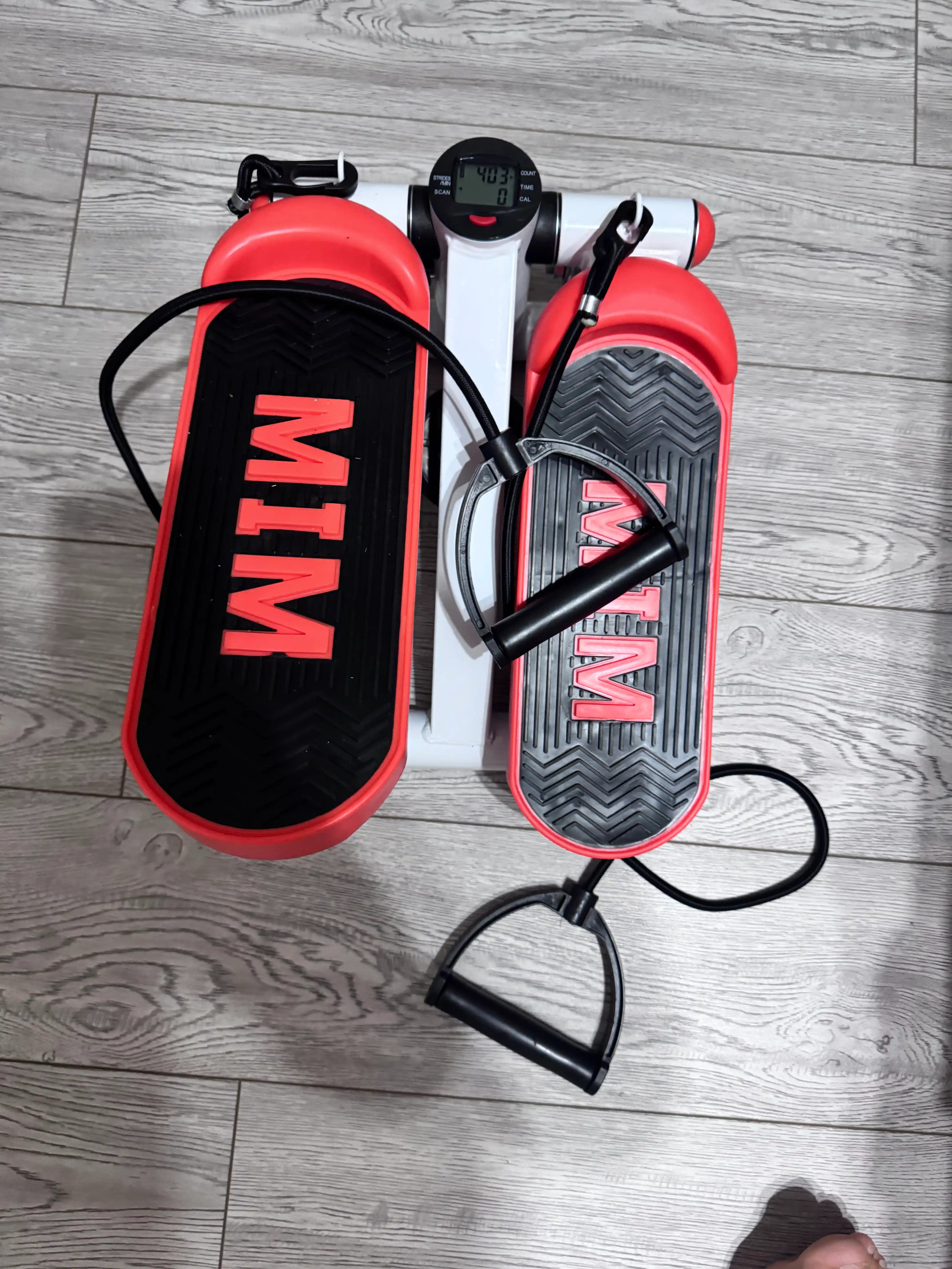 Mini stepper – oyoq uchun fitnes trenajyori, 120 kg gacha bo‘lgan og‘irlik uchun