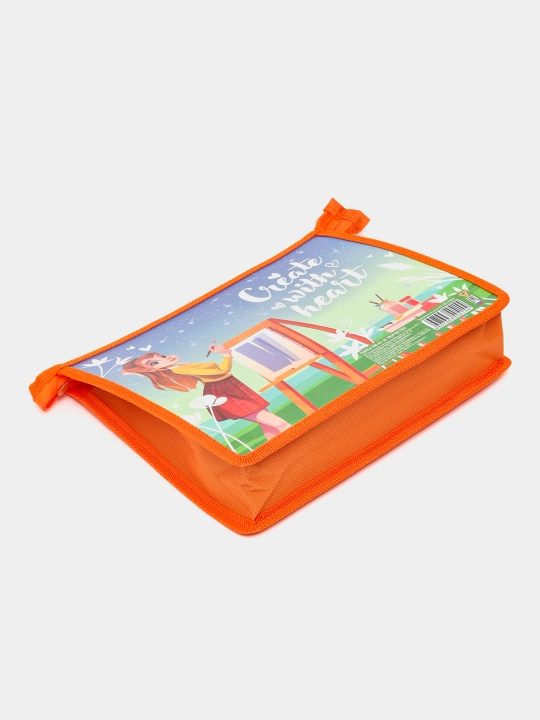 Daftarlar uchun papka A5 plastik, PM-А5-29-TVORCHESTVO2023, 230 * 190 * 50 mm