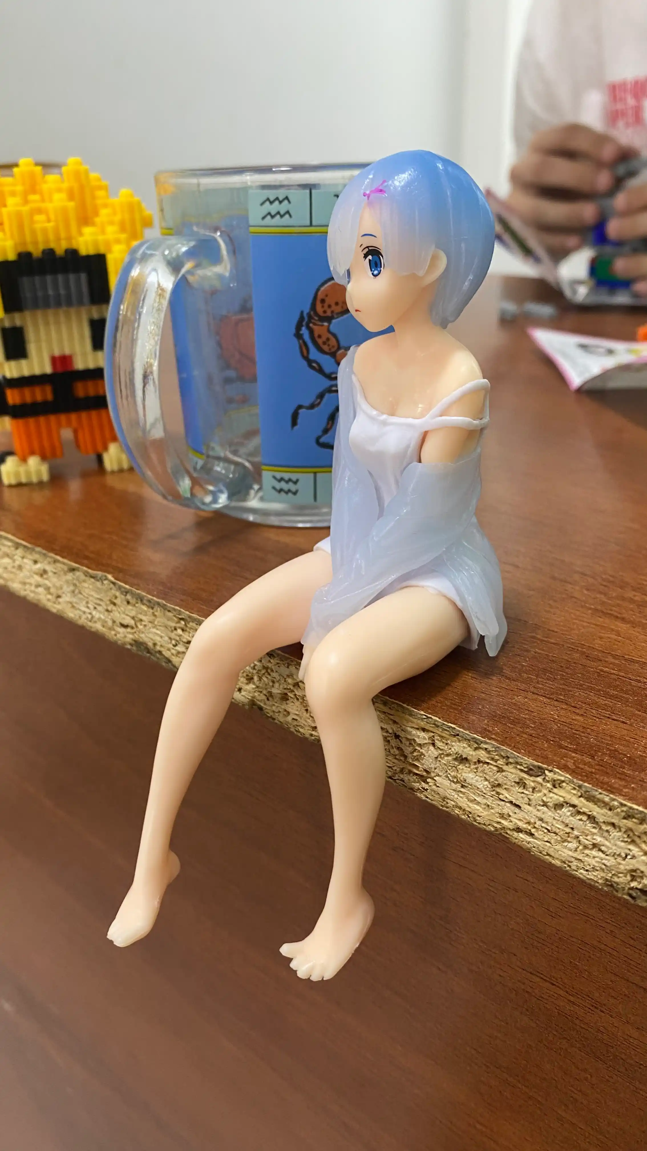 Аниме фигурки Re:Zero, Жизнь с нуля Рем, Рам, 16 см