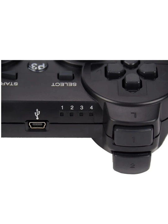 PS3 DualShock 3 geympadi – Bluetooth, simsiz, smartfon va kompyuter uchun