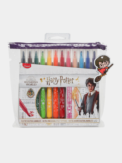 Фломастер HARRY POTTER X12 Maped, 845407 — GTRAD-845407