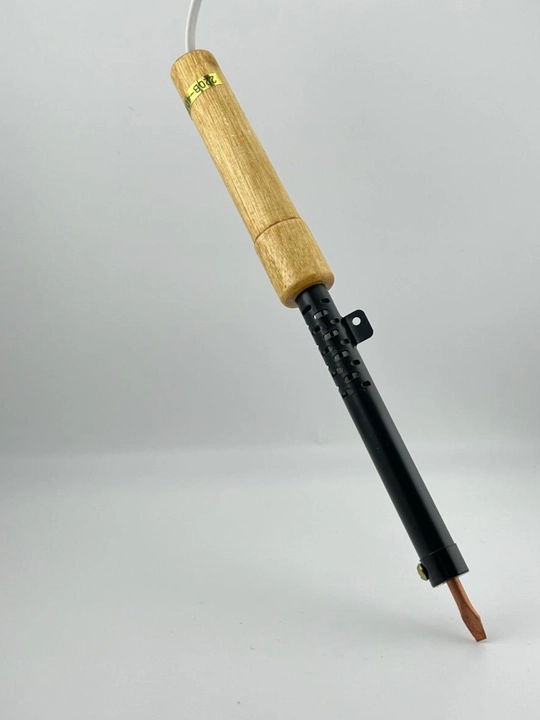 Elektr poyalagich PД40 40Vt, mis yassi uchi, yog‘och tutqichli, 220V