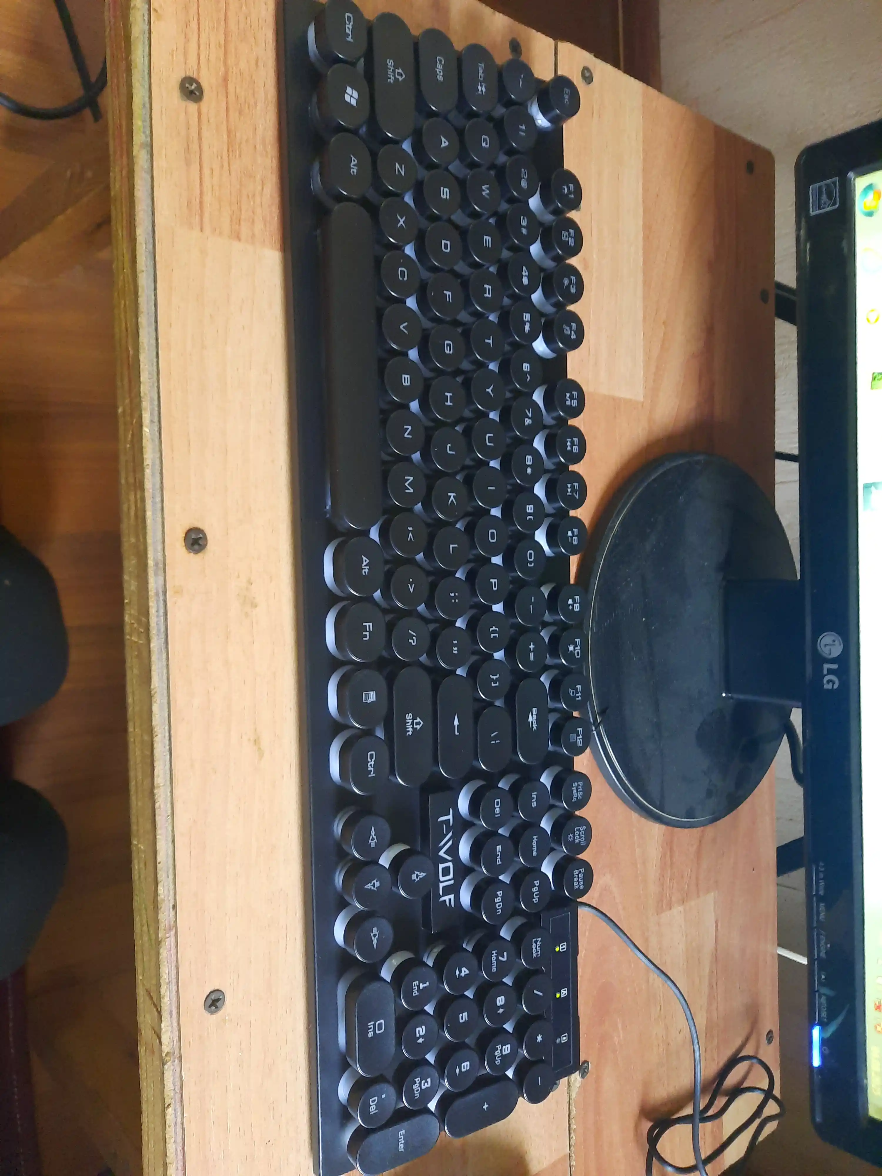 Игровая клавиатура и мышь T-wolf TF200, TF270, с RGB-подсветкой