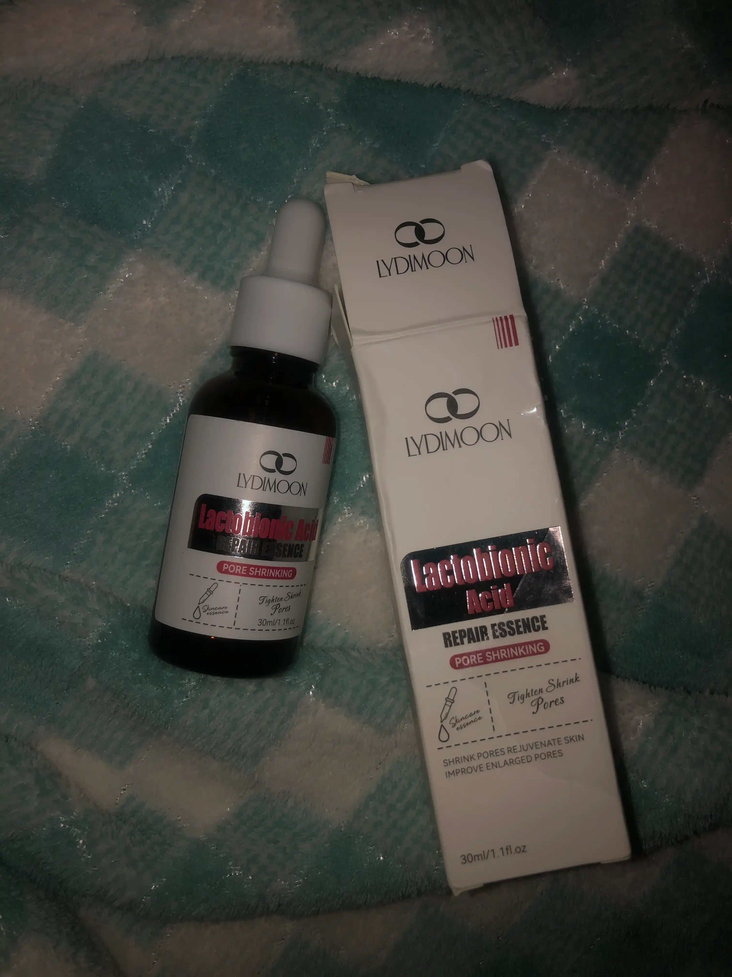 LYDIMOON Laktobion kislotasi ko'zalarni toraytiruvchi mohiyat 30 ml