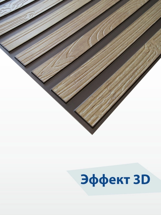3D PVX panellar, namlikka chidamli, o'z-o'zidan yopishmaydi, 900х500 mm